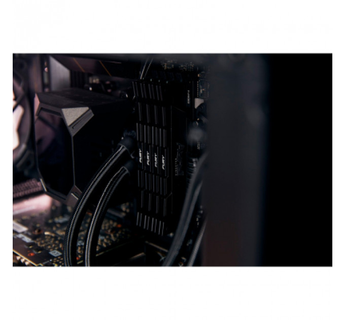 Модуль пам'яті для комп'ютера DDR4 16GB (2x8GB) 4800 MHz Renegade Black Kingston Fury (ex.HyperX) (KF448C19RB2K2/16)