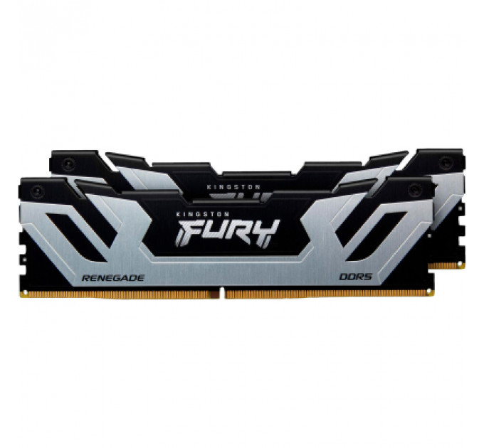 Модуль пам'яті для комп'ютера DDR5 48GB (2x24GB) 8400 MHz Silver XMP Kingston Fury (ex.HyperX) (KF584CU40RSK2-48)