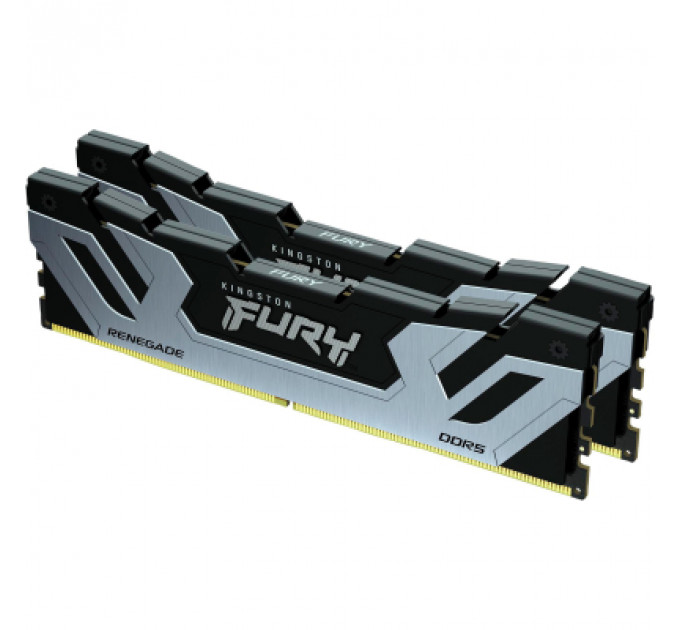 Модуль пам'яті для комп'ютера DDR5 48GB (2x24GB) 8400 MHz Silver XMP Kingston Fury (ex.HyperX) (KF584CU40RSK2-48)