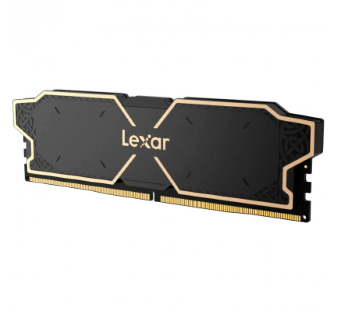 Модуль пам'яті для комп'ютера DDR5 32GB (2x16GB) 6000 MHz Thor Black Lexar (LD5U16G60C38LG-RGD)