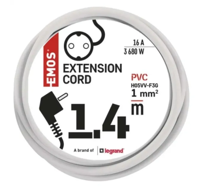 Мережевий подовжувач EMOS P0121