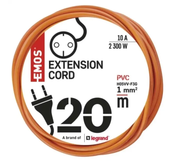 EMOS Мережевий подовжувач EMOS P01220