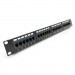 Патч-панель 19" 24xRJ-45 UTP cat. 5е, 1U Pipo (PP245191U)