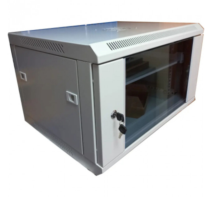 Шафа настінна Hypernet 9U 19" 600x350 (WMNC-35-9U-FLAT-AC)