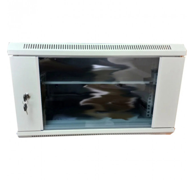 Шафа настінна Hypernet 9U 19" 600x350 (WMNC-35-9U-FLAT-AC)