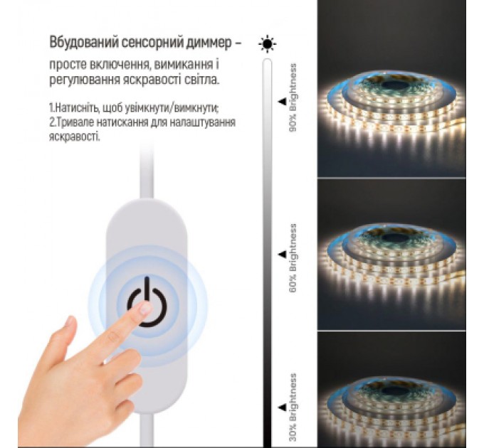 ColorWay Світлодіодна стрічка ColorWay LED  5м з живленням від USB (CW-LD05)