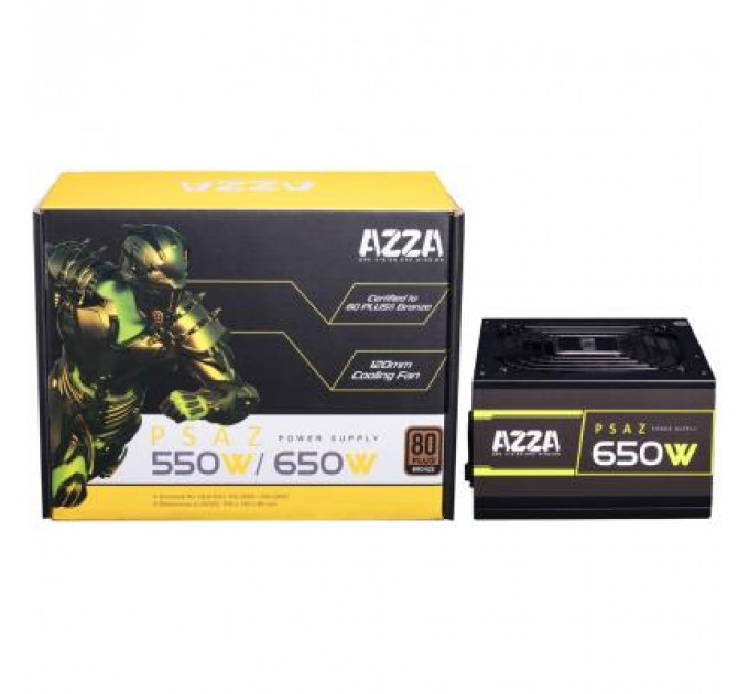 Блок живлення Azza 650W (PSAZ-650W)