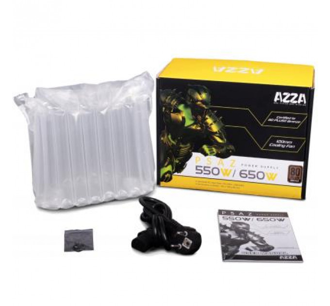Блок живлення Azza 650W (PSAZ-650W)