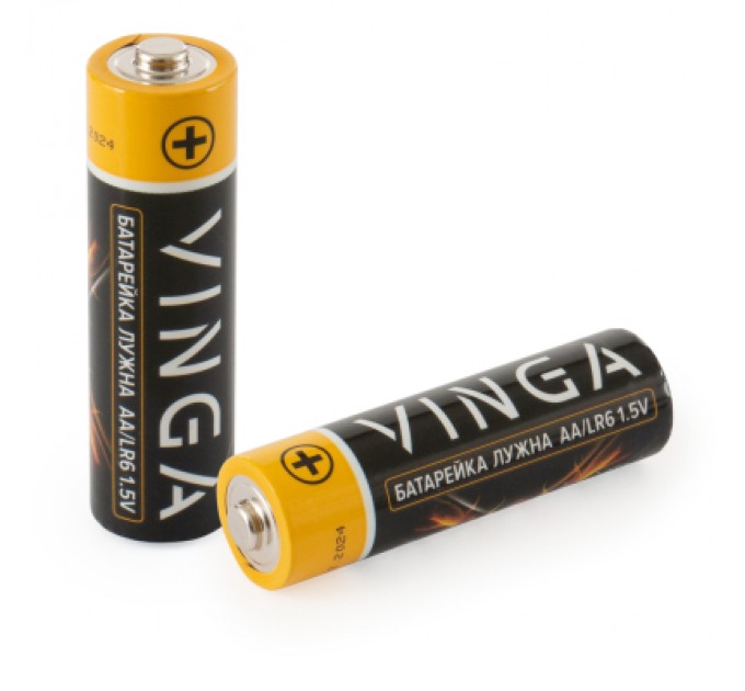 Vinga Батарейка AA LR6 Alkaline 4pcs Blister Vinga (VJABAA4)