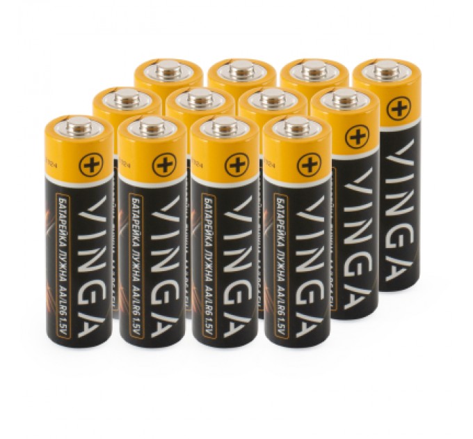 Vinga Батарейка AA LR6 Alkaline 12pcs Blister Vinga (VJABAA12)