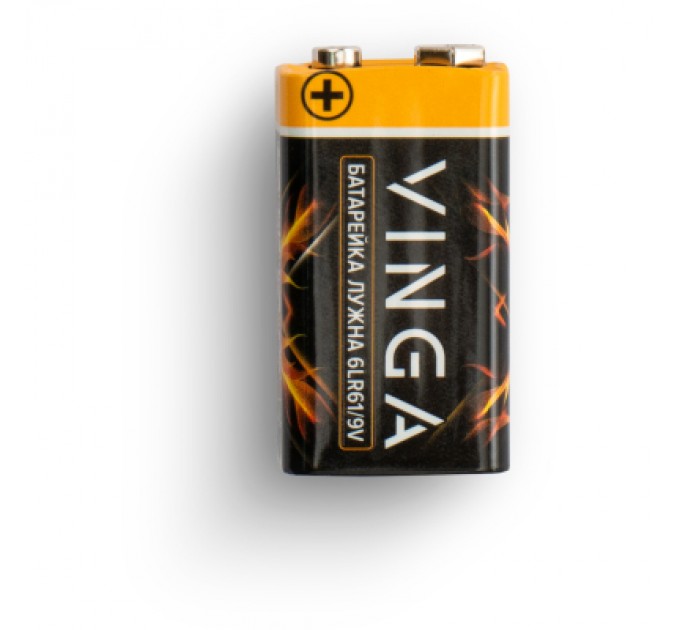 Vinga Батарейка 9V 6LR61 Alkaline Vinga (VJAB9V1)