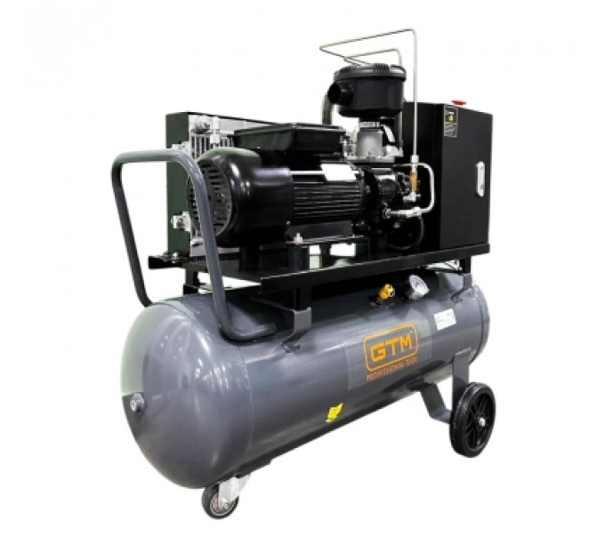 Компресор GTM 100л, 350л/хв, 3кВт, 8бар, 380V (DLG3V 380)