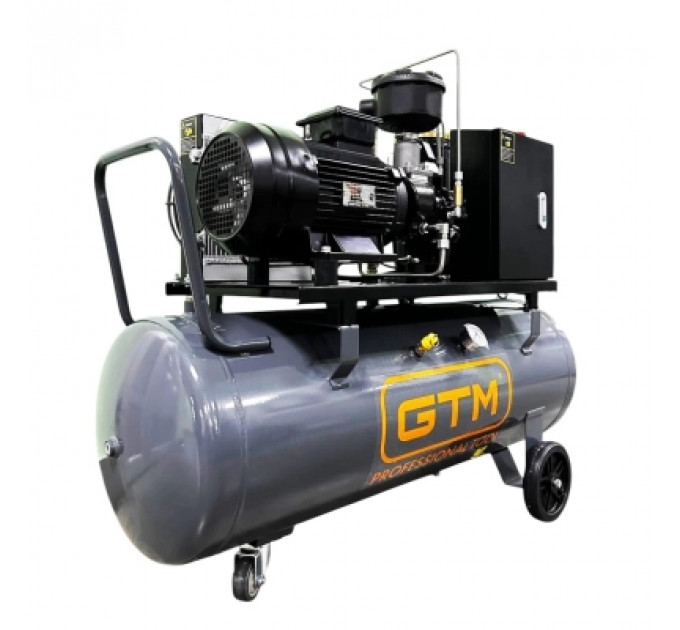 Компресор GTM 150л, 420л/хв, 4кВт, 8бар, 380V (DLG4V 380)