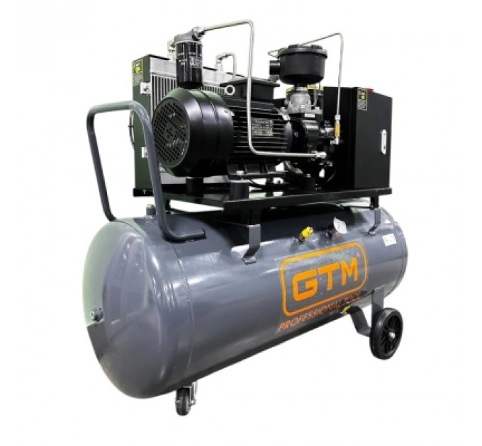 Компресор GTM 200л, 1000л/хв, 7,5кВт, 8бар, 380V (DLG7.5V)