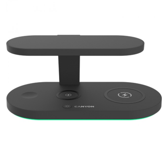 Canyon Зарядний пристрій Canyon 5in1 Wireless charger with UV sterilizer (CNS-WCS501B)