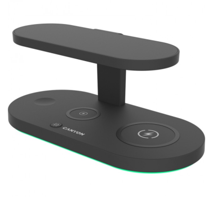 Canyon Зарядний пристрій Canyon 5in1 Wireless charger with UV sterilizer (CNS-WCS501B)