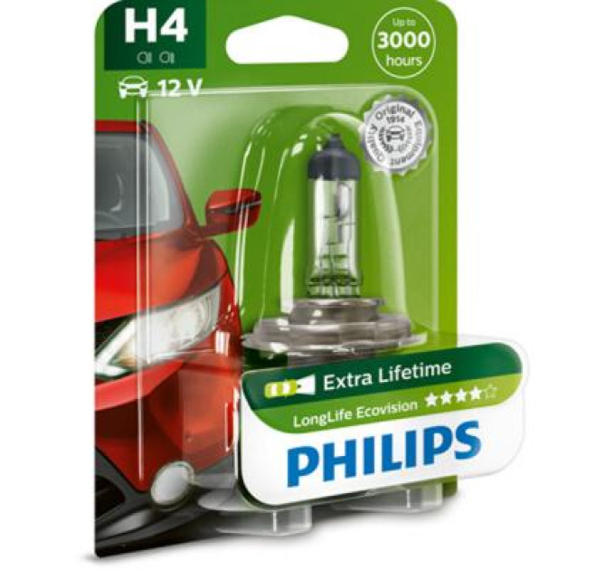 Philips Автолампа галогенова 60/55W Philips (12342RGTB1)