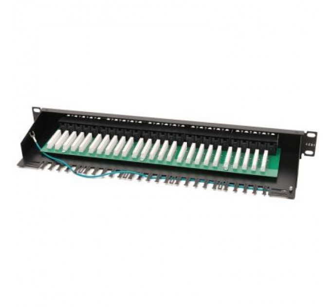 Voltronic Патч-панель 19" телефонна 1U, 50xRJ-45, Cat.3, DUAL type Voltronic (PPU50-1U)