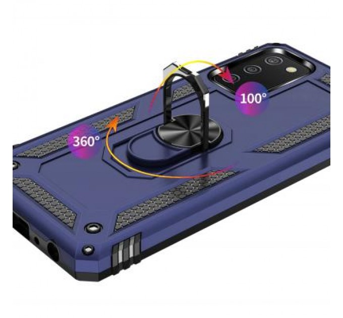 BeCover Чохол до мобільного телефона BeCover Military Samsung Galaxy A02s SM-A025/A03s SM-A037/M02s SM-M025 Blue (706013)