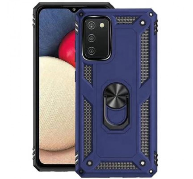 BeCover Чохол до мобільного телефона BeCover Military Samsung Galaxy A02s SM-A025/A03s SM-A037/M02s SM-M025 Blue (706013)