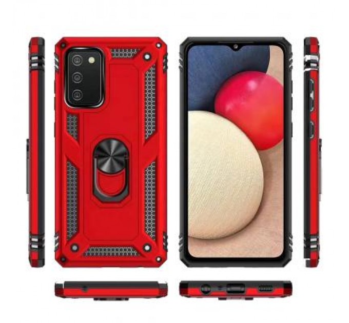 BeCover Чохол до мобільного телефона BeCover Military Samsung Galaxy A02s SM-A025/A03s SM-A037/M02s SM-M025 Red (706014)