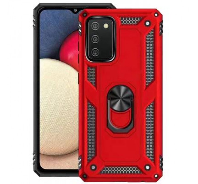 BeCover Чохол до мобільного телефона BeCover Military Samsung Galaxy A02s SM-A025/A03s SM-A037/M02s SM-M025 Red (706014)