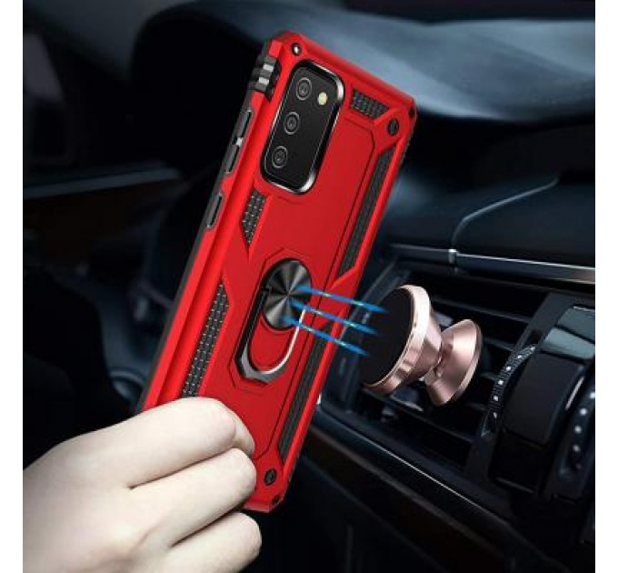 BeCover Чохол до мобільного телефона BeCover Military Samsung Galaxy A02s SM-A025/A03s SM-A037/M02s SM-M025 Red (706014)