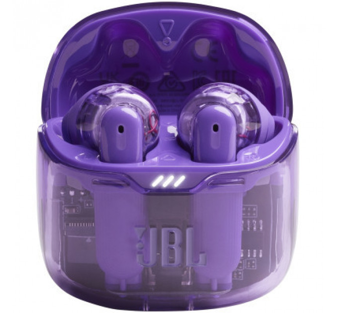 Навушники JBL Tune Flex Ghost Edition Purple (JBLTFLEXGPUR)