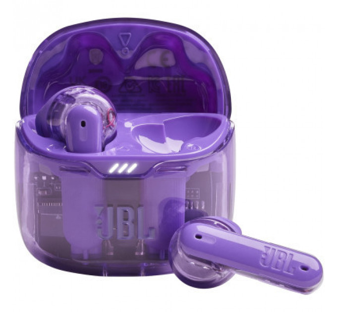 Навушники JBL Tune Flex Ghost Edition Purple (JBLTFLEXGPUR)