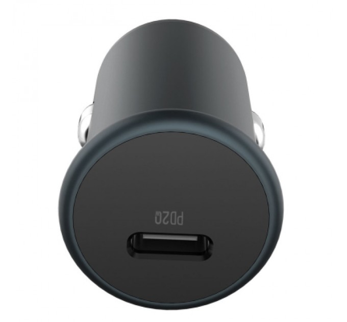 ColorWay Зарядний пристрій ColorWay 1USB Car ( PD USB Type-C (20W) Gray (CW-CHA028PD-GR)