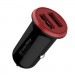 ColorWay Зарядний пристрій ColorWay 2USB AUTO ID 3.4A (17W) red/black (CW-CHA026-BK)