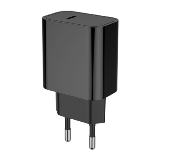 ColorWay Зарядний пристрій ColorWay Power Delivery Port USB Type-C (20W) V2 black (CW-CHS026PD-BK)