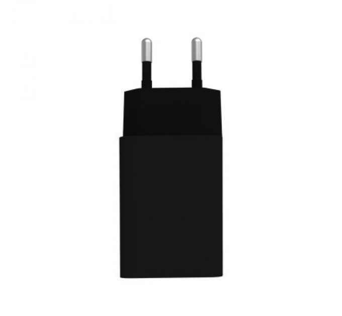 ColorWay Зарядний пристрій ColorWay 1USB Quick Charge 3.0 (18W) black (CW-CHS013Q-BK)