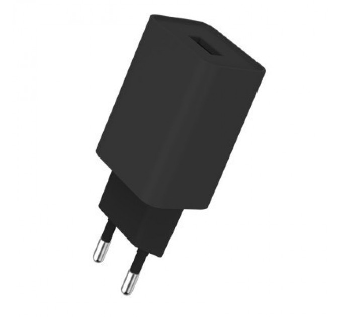 ColorWay Зарядний пристрій ColorWay 1USB Quick Charge 3.0 (18W) black (CW-CHS013Q-BK)