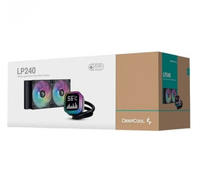 Система рідинного охолодження Deepcool LP240 ARGB Black (R-LP240-BKMSNC-G-1)