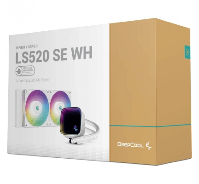 Система рідинного охолодження Deepcool LS520 SE White (R-LS520-WHAMMM-G-1)