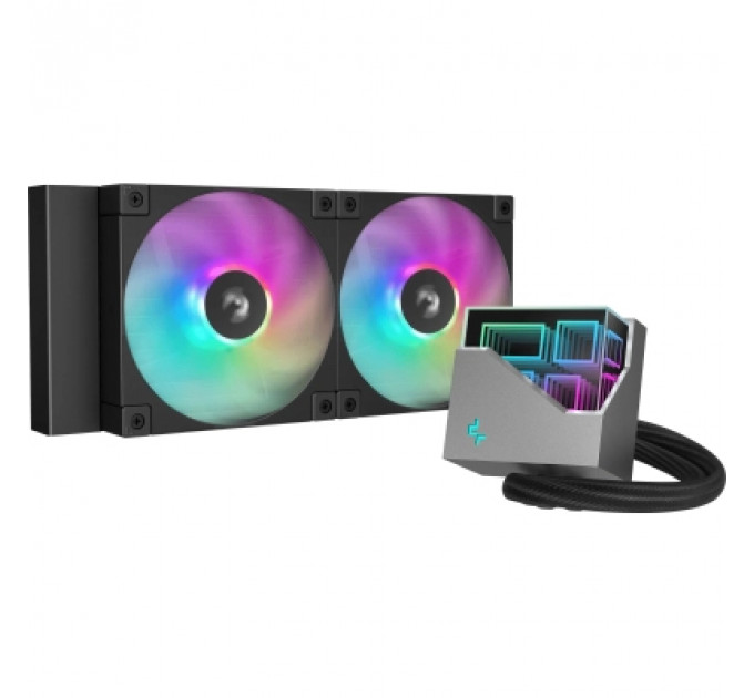 Система рідинного охолодження Deepcool LT240 ARGB Black (R-LT240-BKAMNC-G-1)