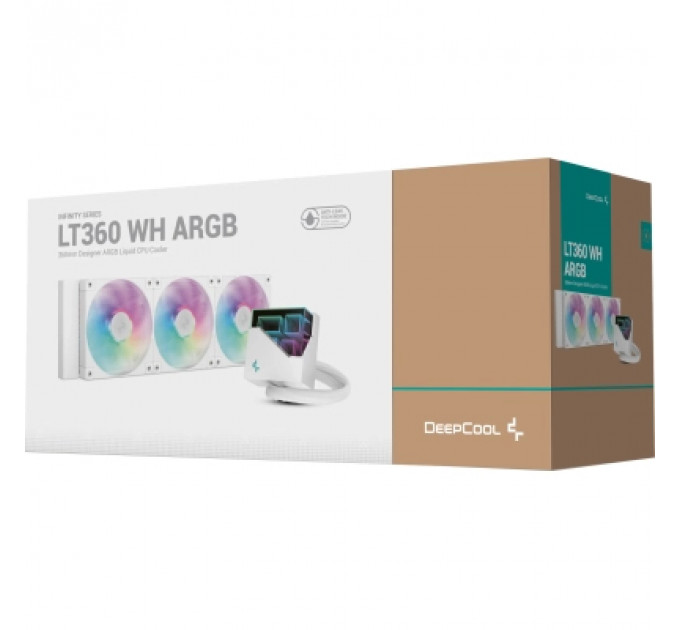 Система рідинного охолодження Deepcool LT360 ARGB White (R-LT360-WHAMNC-G-1)
