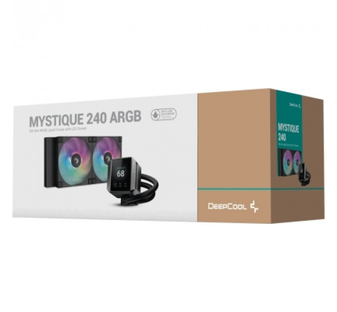 Система рідинного охолодження Deepcool Mystique 240 ARGB Black (R-LX550-BKADSNC-G-1)