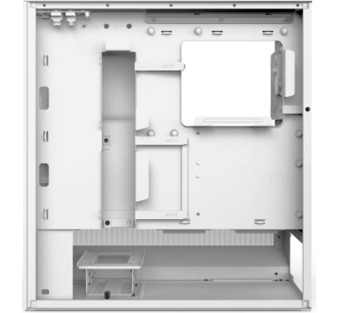 Корпус NZXT H5 Flow Compact All White (CC-H52FW-01)