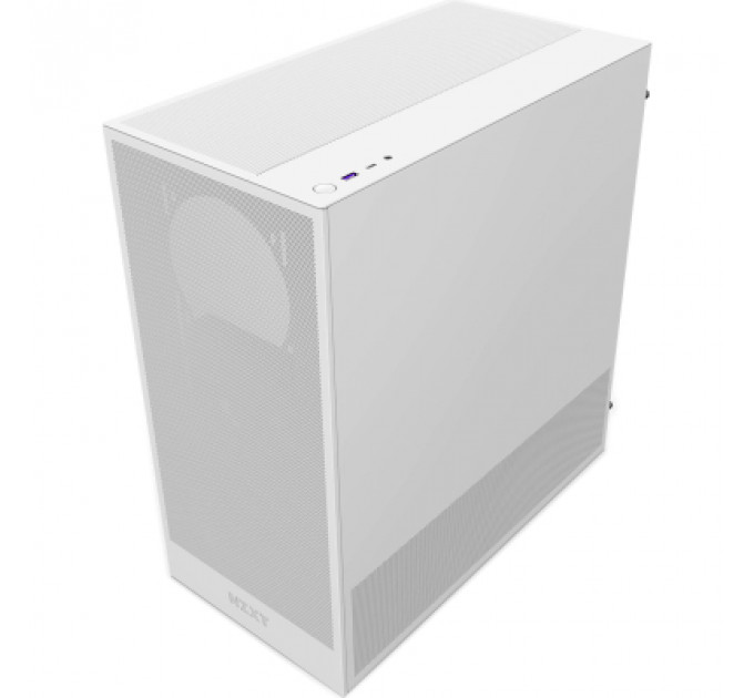 Корпус NZXT H5 Flow Compact All White (CC-H52FW-01)
