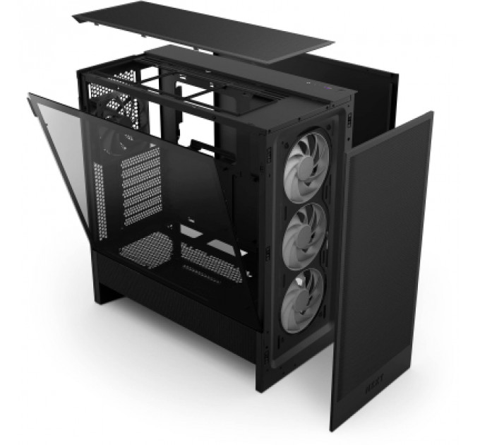 Корпус NZXT H5 Flow RGB Compact (CC-H52FB-R1)