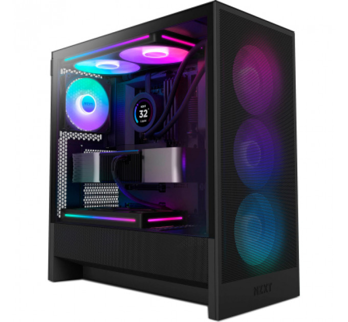 Корпус NZXT H5 Flow RGB Compact (CC-H52FB-R1)
