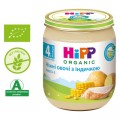 HiPP Дитяче пюре HiPP Organic Ніжні овочі з індичкою, 125 г (9062300131328)