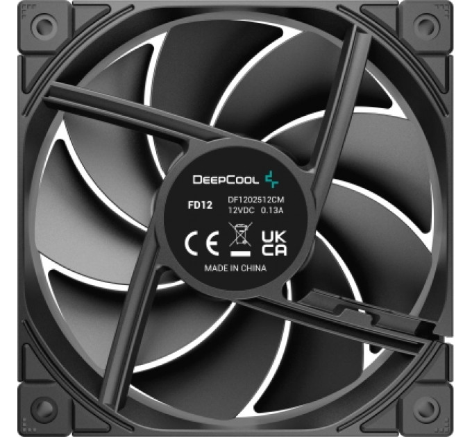 Кулер до корпусу Deepcool FD12 (R-FD12-BKNPN1-G)