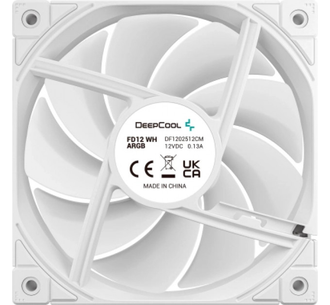 Кулер до корпусу Deepcool FD12 ARGB WH-3 IN 1 (R-FD12-WHAPN3-G)