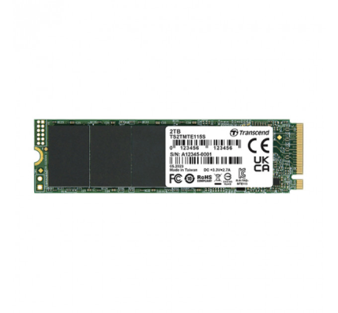 Накопичувач SSD M.2 2280 2TB Transcend (TS2TMTE115S)