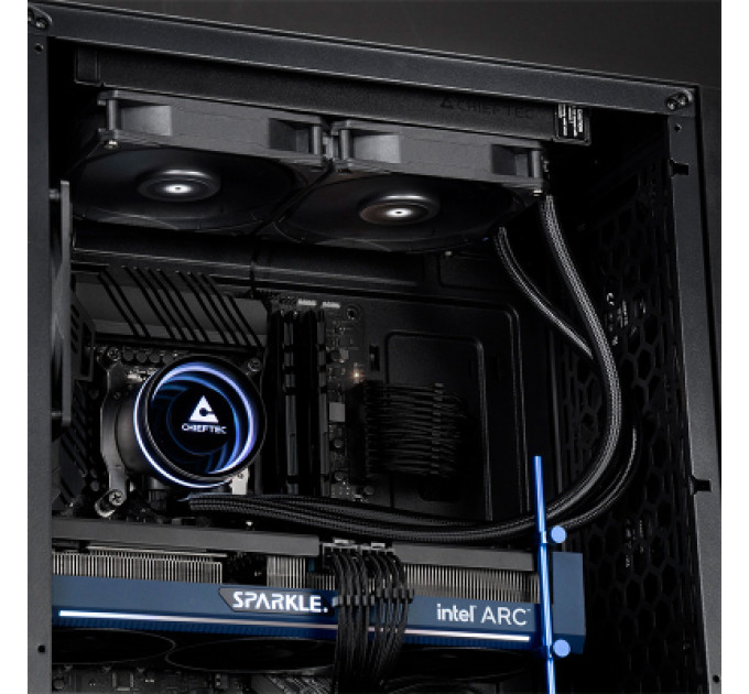 Система рідинного охолодження Chieftec Iceberg 240 DARK (CLC-240-BLK)