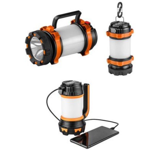 Neo Tools Ліхтар Neo Tools 800 люмен 3в1, power bank, лампа, 10Вт, 1200 мАг (99-031)