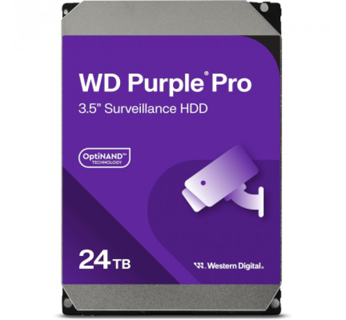Жорсткий диск 3.5" 24TB WD (WD240PURP)